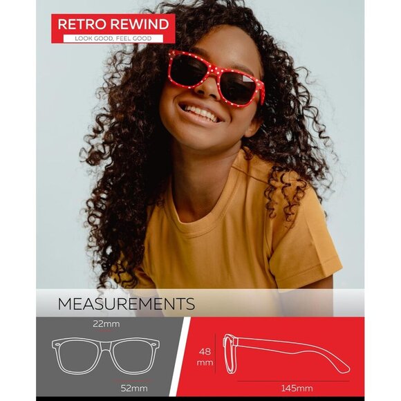 Vintage Polka Dot Sunglasses Women UV400 Gradient Smoke Retro Fashion main image 5